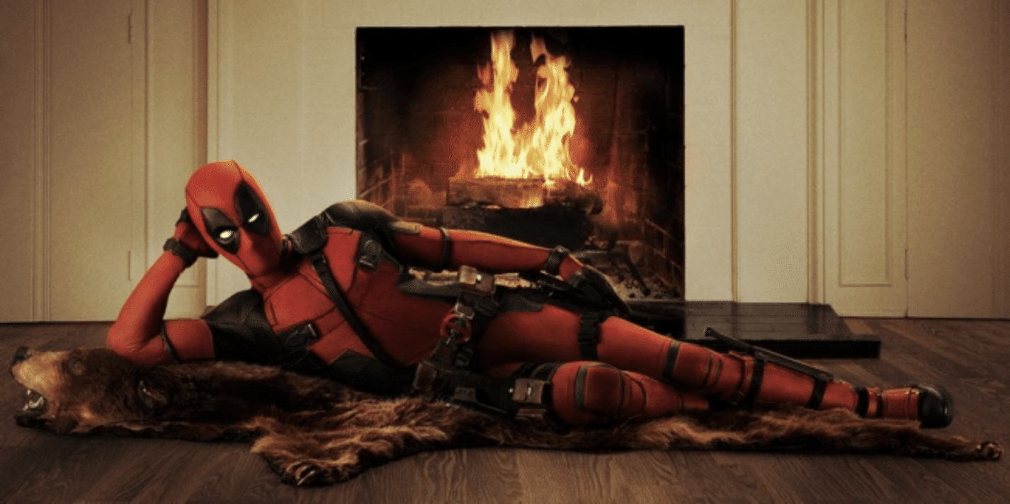 imagen para promocionar la película deadpool