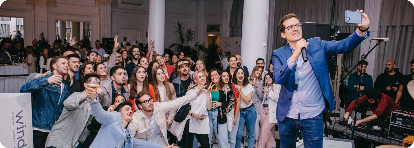 el mejor evento de marketing en malaga es la marketing party de windup