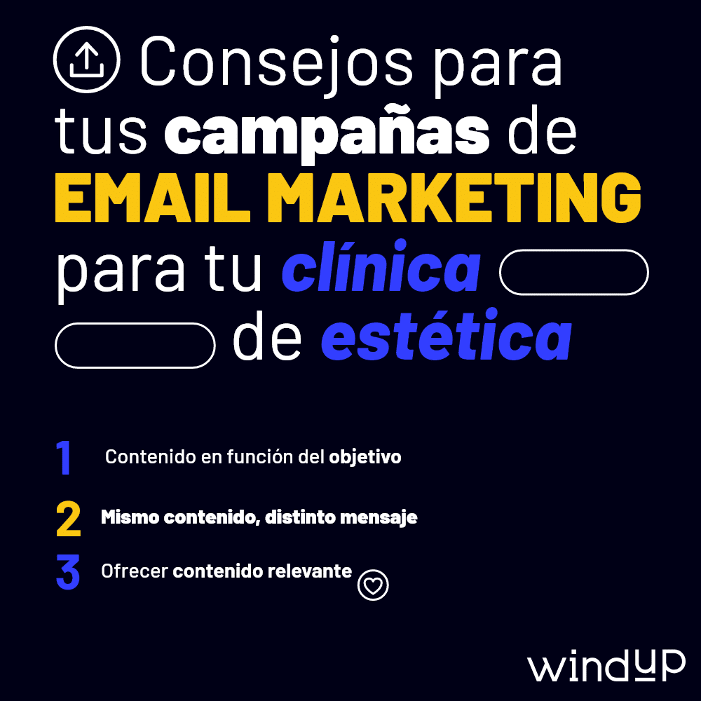 consejos para realizar campañas de email marketing para tu clínica de estética