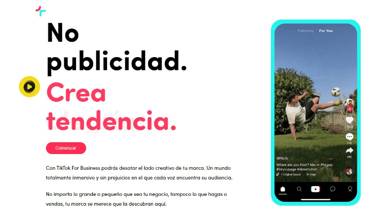 tik tok para empresas