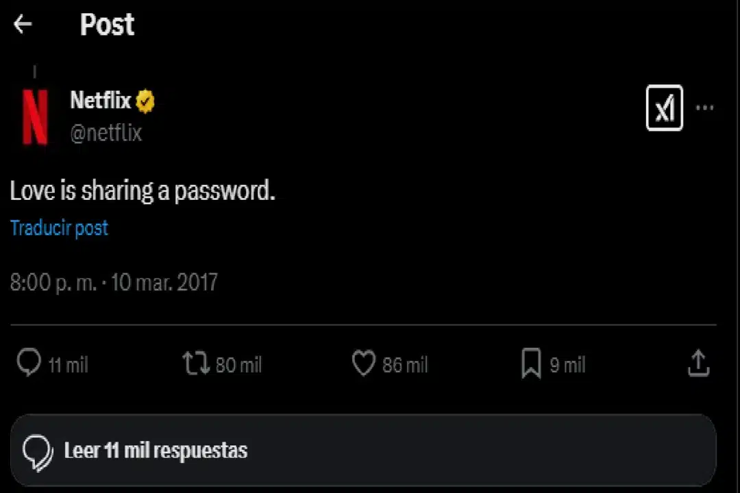 campaña de netflix durante san valentin