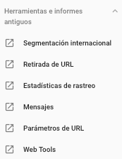 herramientas google search console